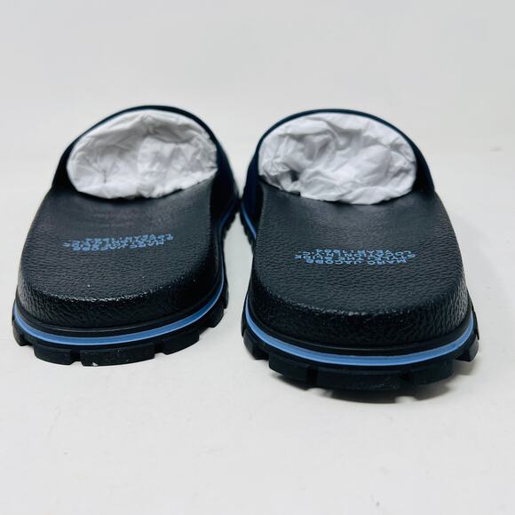 NEW! Marc Jacobs The Slide Navy Blue Casual Sandal Shoe - 8 - Picture 8 of 9